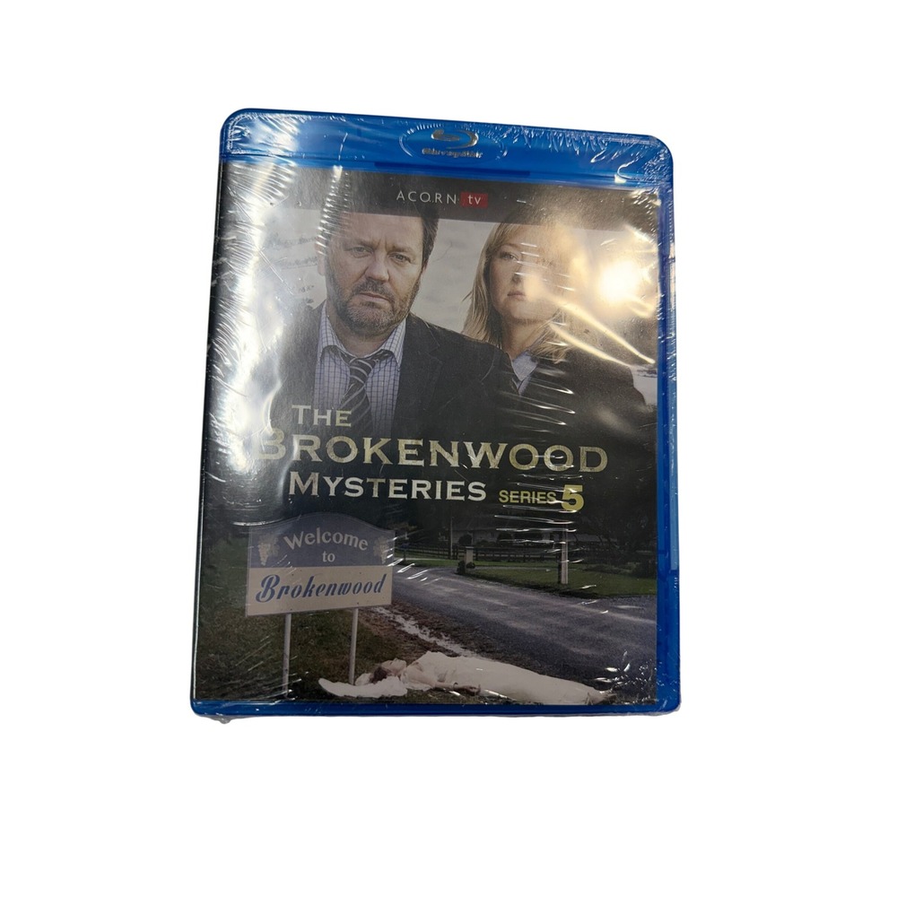 The Brokenwood Mysteries Series 5 Blu-ray Acorn TV New Sealed NZ Crime Drama